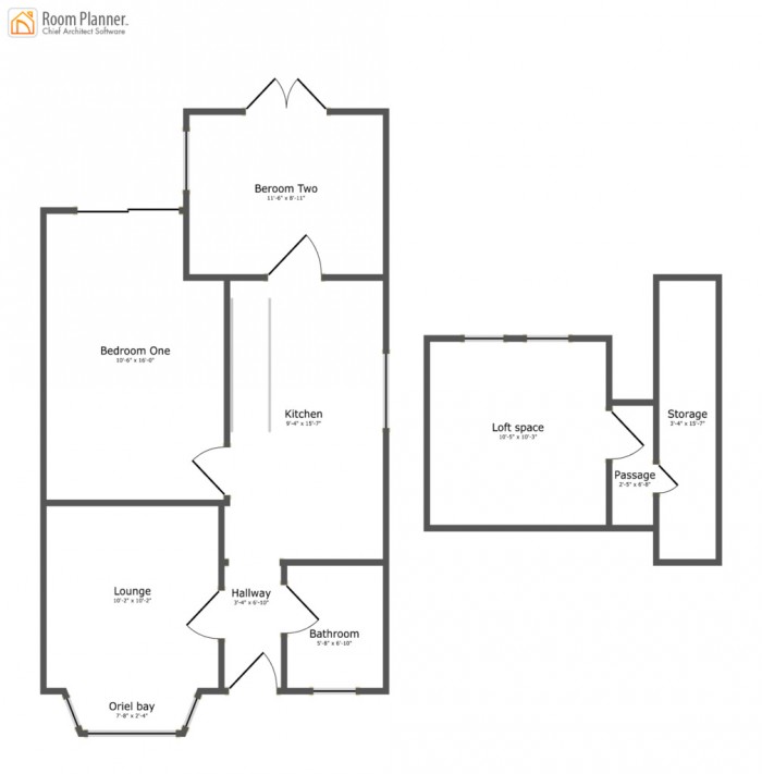 Floorplans For Heather Drive, Romford